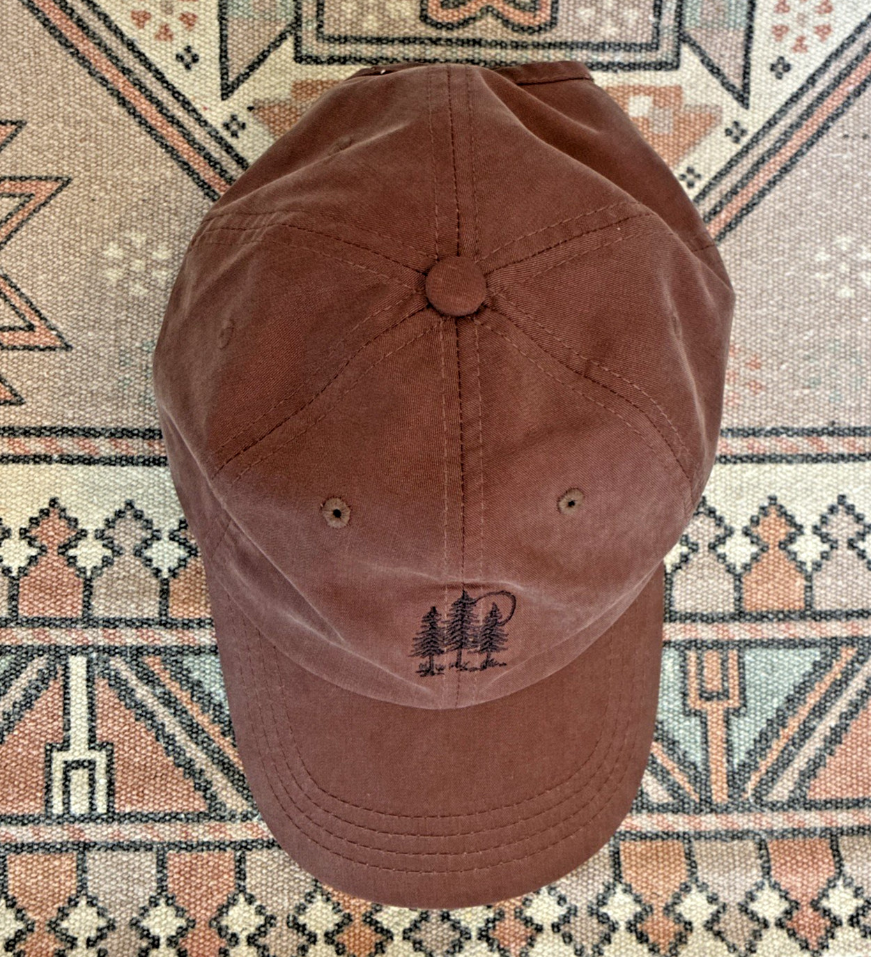 Tentree Golden Forest Peak Hat Brown Hat Cap Outdoor Hiking Classic gallery