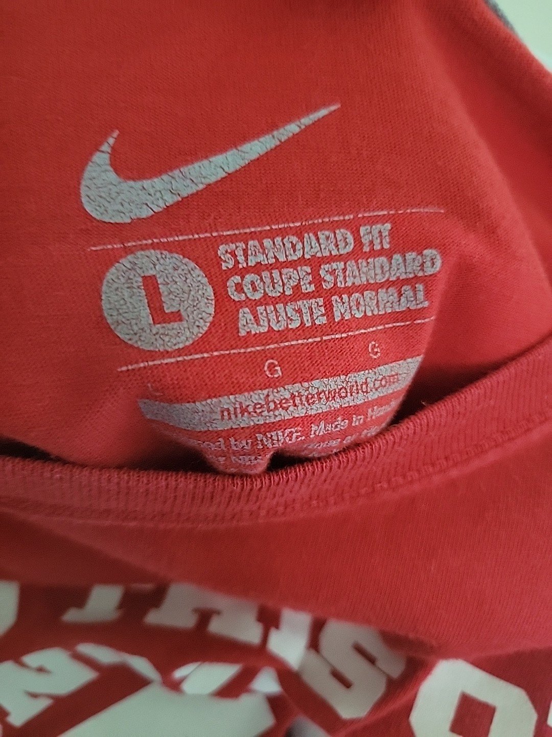 Nike Cincinnati Reds Red T-Shirt Size L And This One Belongs To The Reds MLB NL gallery