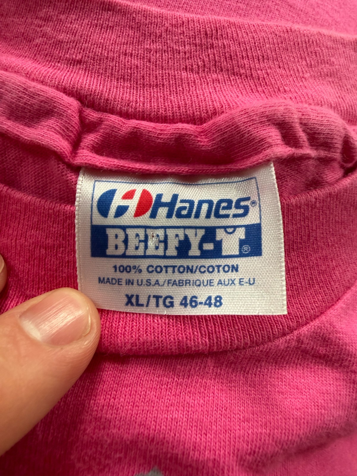 VTG 80s Pink Donut Hole 2 Santa Rosa Beach Florida Single Stitch SS USA Made XL gallery
