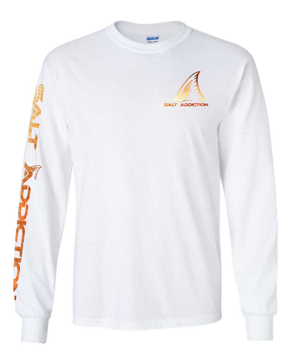 Salt Addiction Redfish Flats fishing T Shirt red drum sweetwater men's apparel gallery