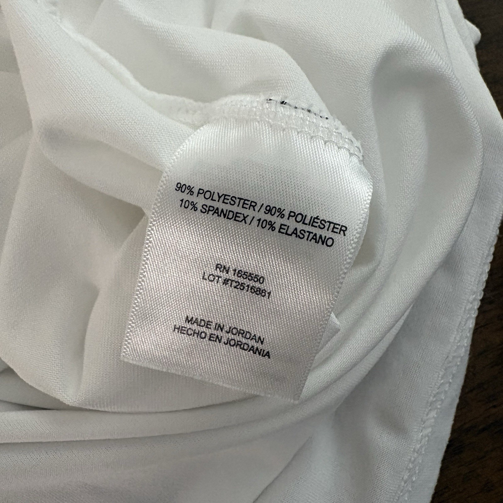 32 Degrees Cool Men’s Large White Short Sleeve Top Outdoors Slim Summer O7 gallery