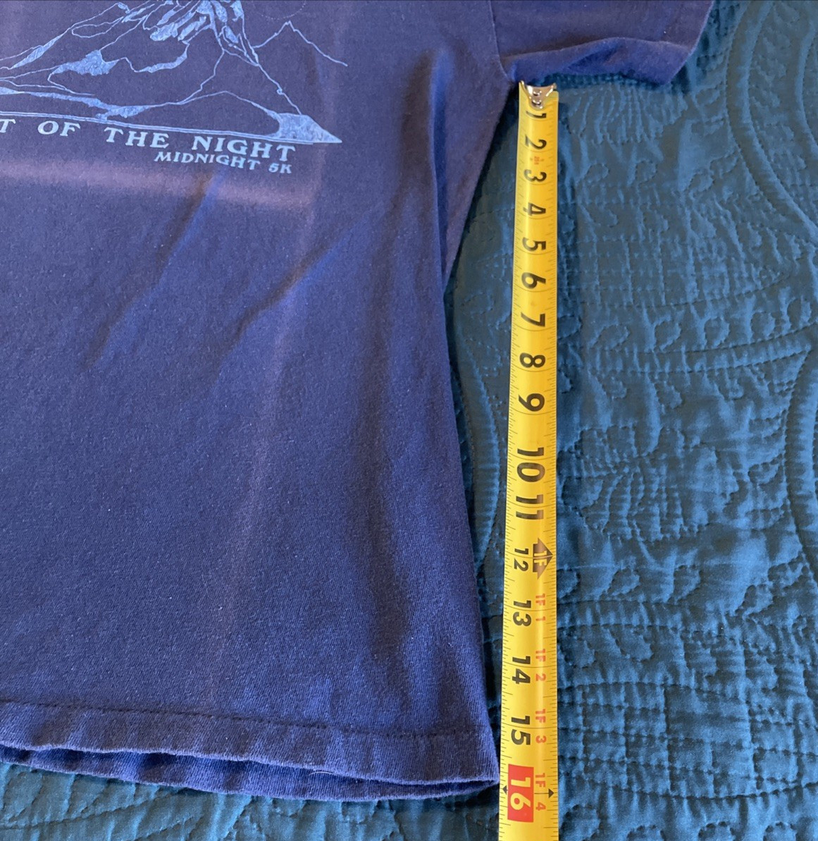 1980's Stedman Hi- Crew Graphic Runners T-Shirt, Heat Of The Night, S-M gallery