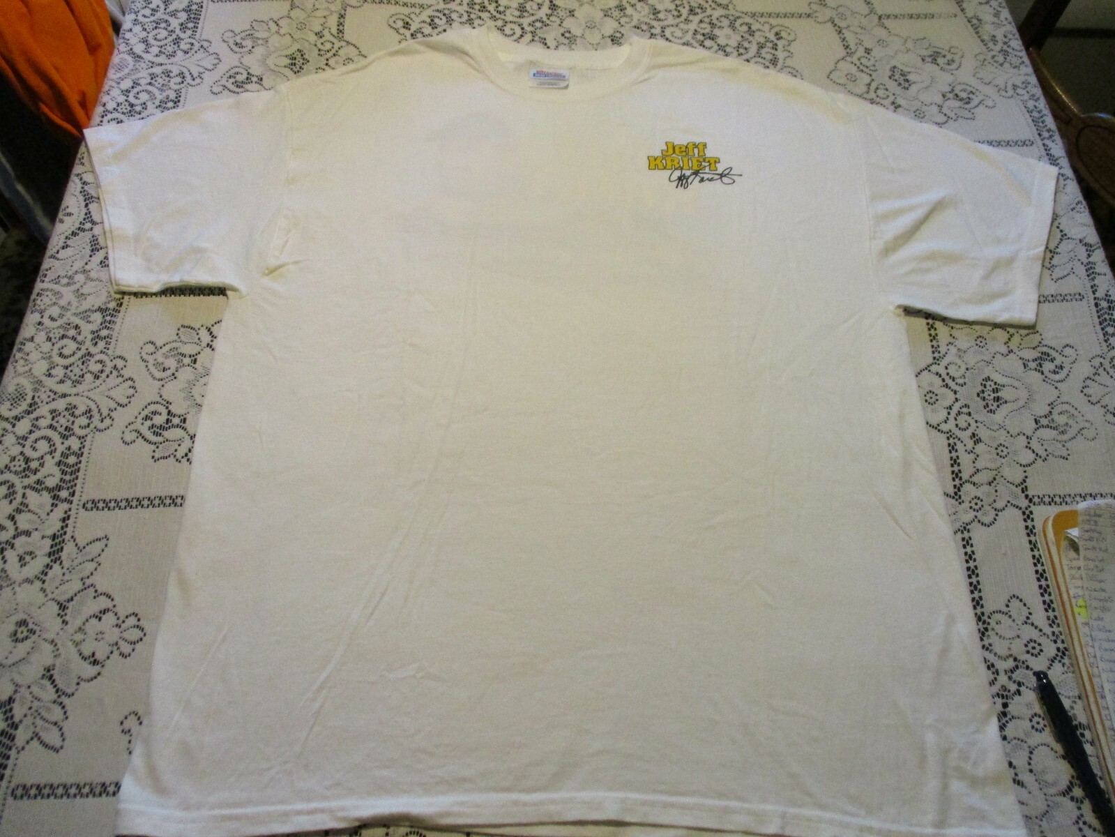 JEFF KREIT PRO FISHERMAN LONGHORN FISHING BOAT VINTAGE T-SHIRT- XL RARE MERCURY gallery