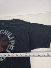 Vintage Y2K 2000 Red Hot Chilli Peppers Band Shirt Large Motion Logo Punk