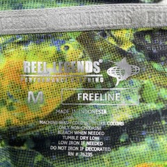 Real Legends Freeline Men’s Medium Performance Fishing Shirt Preowned