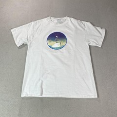 NOAH Shirt Mens Medium White Skeleton Iceberg Graphic Tee Top Streetwear Skate
