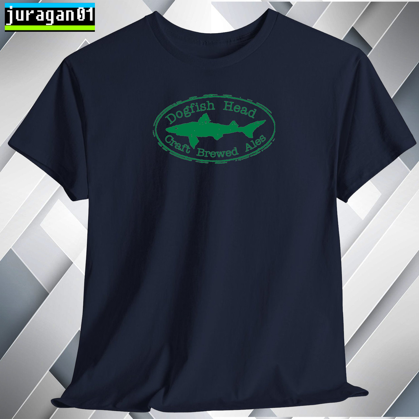 Dogfish Head Brewery Beer T-Shirt Logo Many Colors Size S to 5XL Made in USA gallery