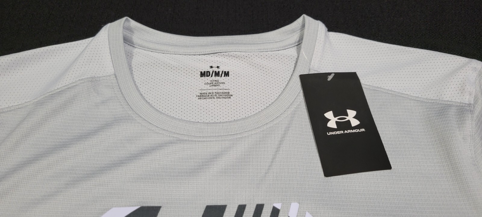 Under Armour Speed Stride 2.0 T-Shirt Men's Running Shirt Gray 1376991-014 gallery