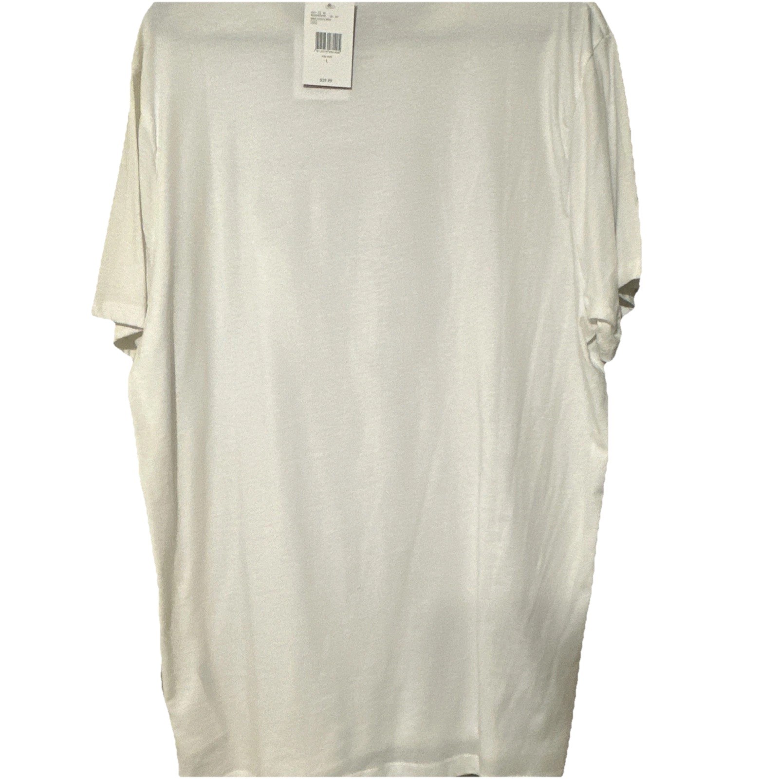 Guess T Shirt Mens Large White Graphic Spell Out Logo Crew Neck Short Sleeve gallery