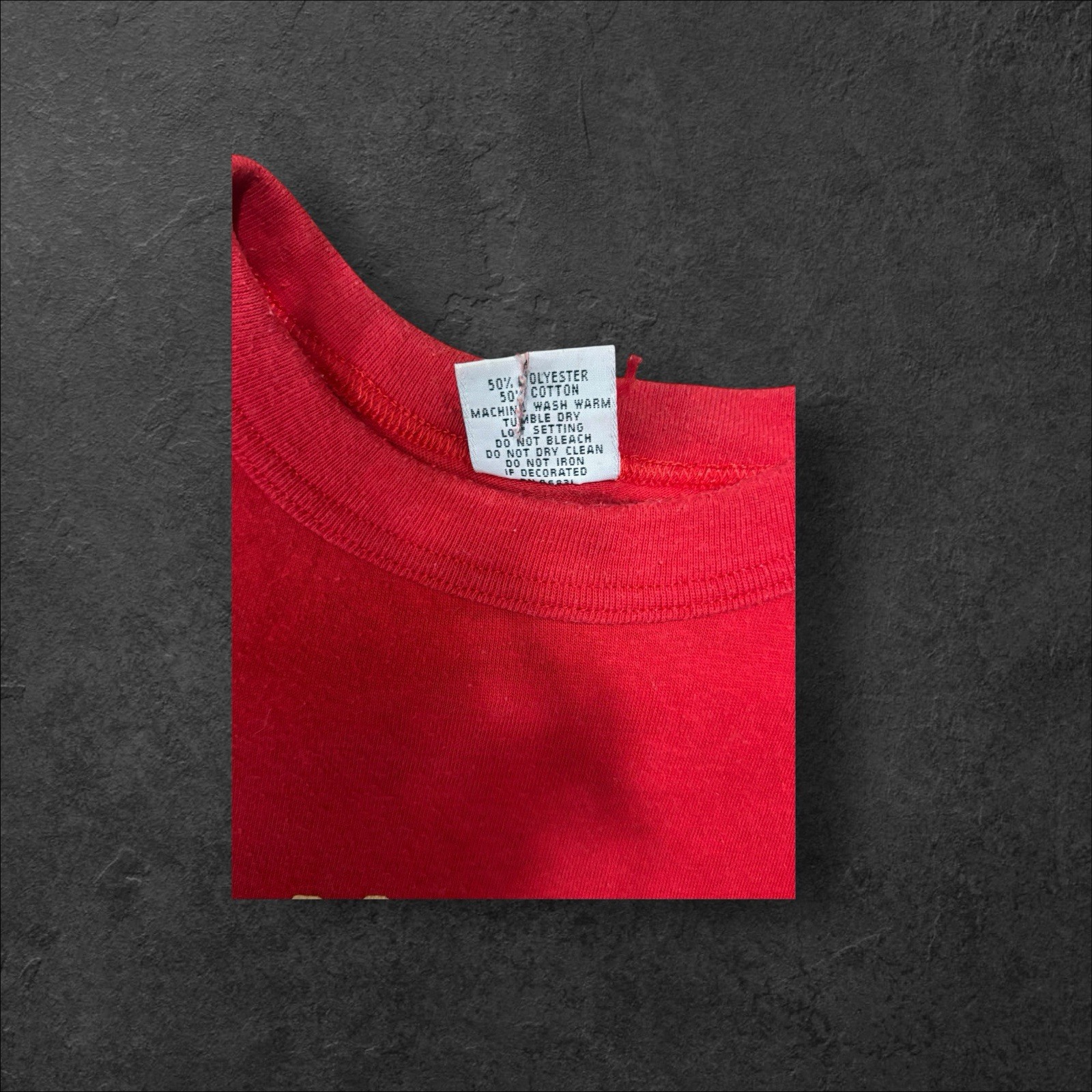 VTG Single Stitch Red T Shirt XL USA Nobody Can Force Me to Drink I'm a Vounteer gallery