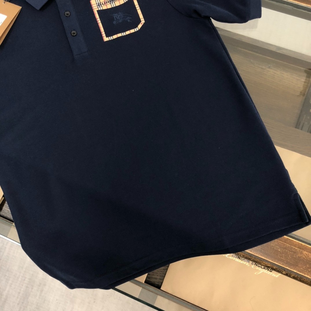 Moncler Men's Navy Blue Short-Sleeve Polo Shirt XL gallery