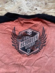 Orange & Black Headrush y2k Skull graphic t-shirt 2XL Reg. fit men’s