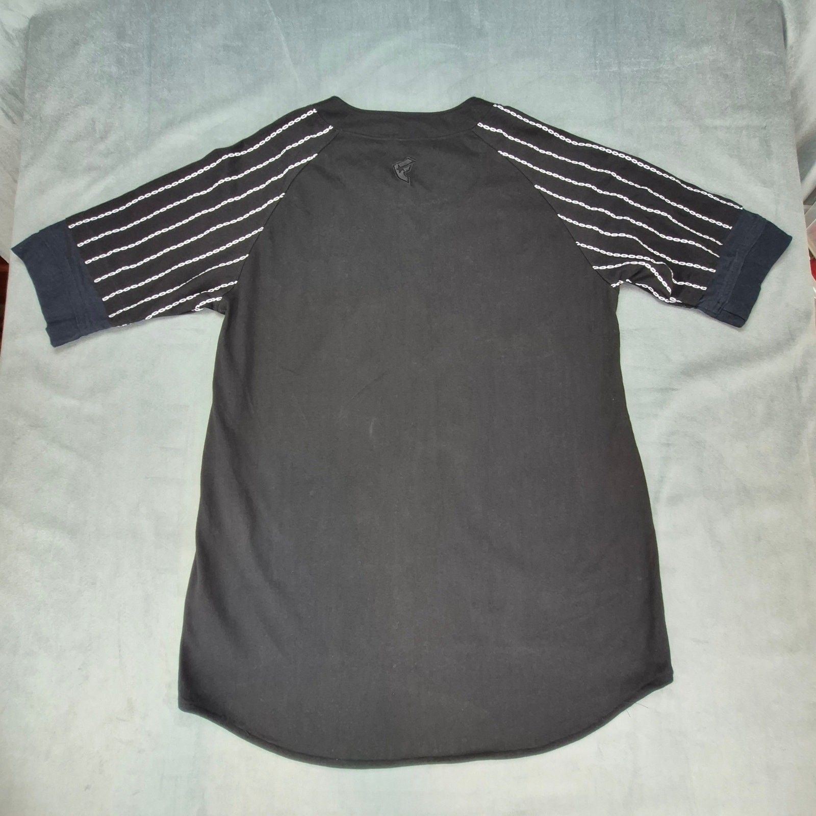 Famous Stars and Straps Vintage Baseball Jersey Mens Black 2XL gallery