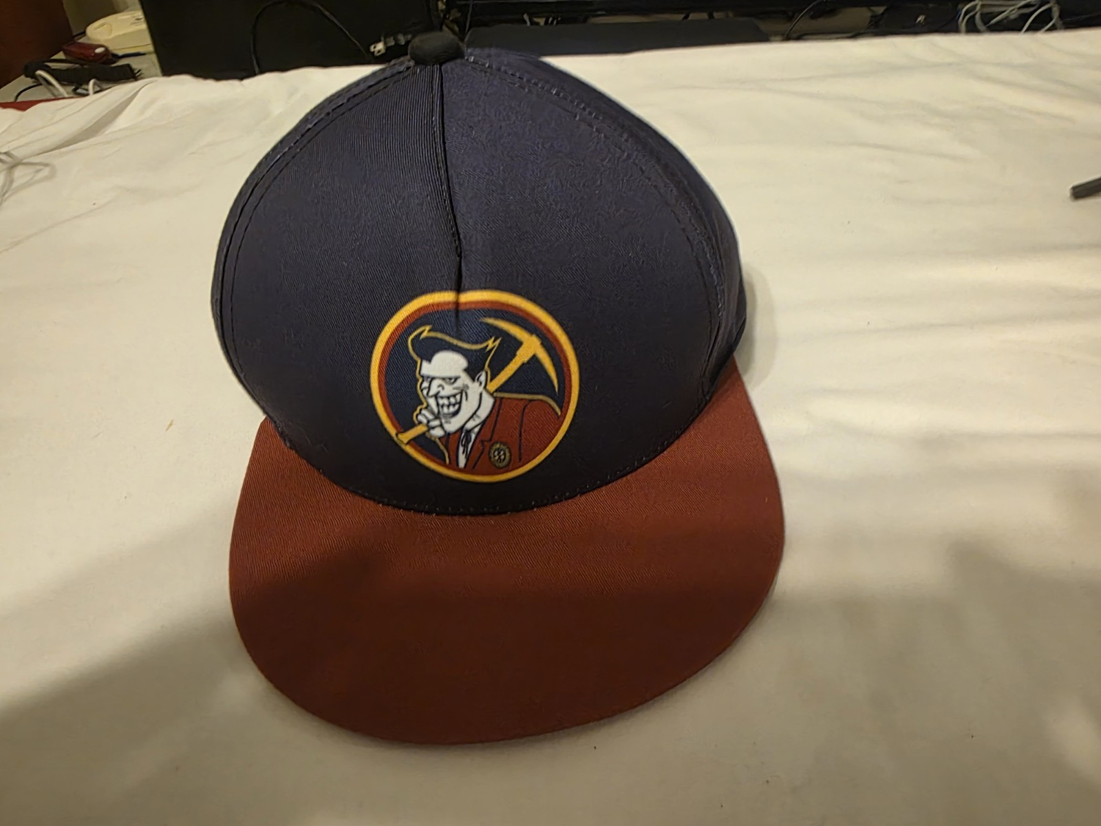 DENVER JOKERS FUNNY DENVER NUGGETS LOGO SNAPBACK HAT BLUE& RED! FREE SHIPPING! gallery