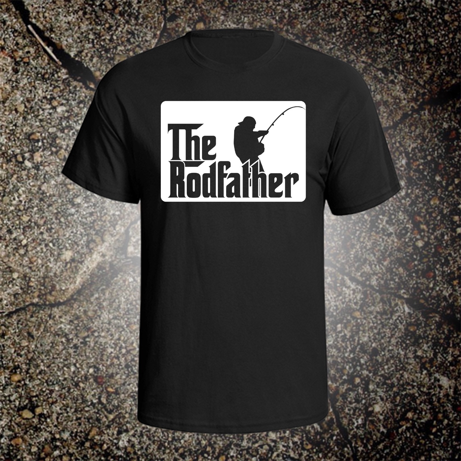 The Rodfather graphic tee shirt hunting bass deer abu garcia remington kayak gallery