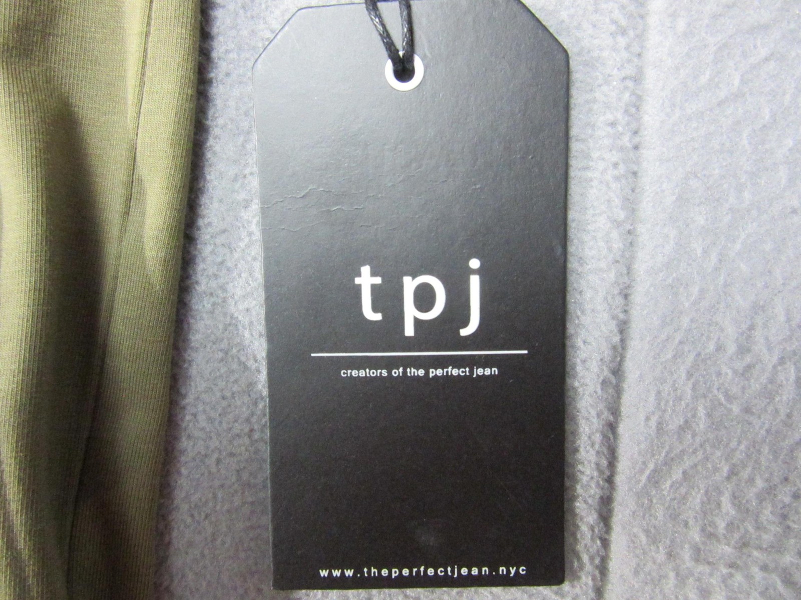 TPJ Shirt Mens 2XL Military Olive Green The Perfect Jean Stretch Crewneck New gallery