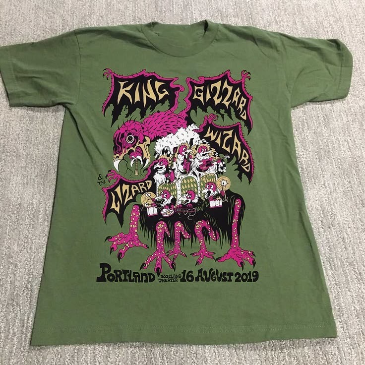 King Gizzard & The Lizard Wizard Live Band Cotton S To 5xl T-shirt BL1301 gallery