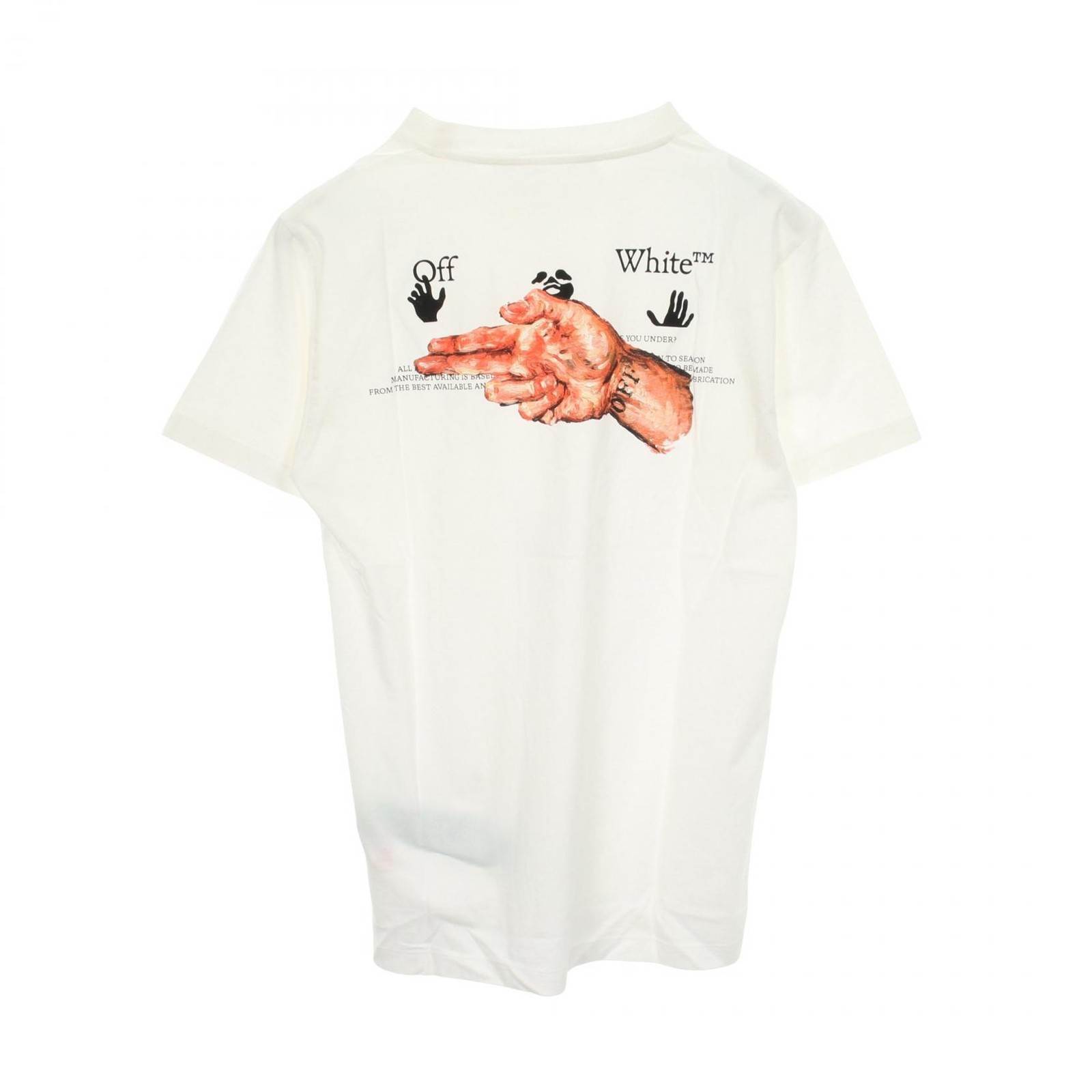 Off-White Cotton T-Shirt - DUTY FREE gallery