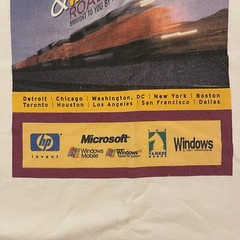 Vintage Mobile Wireless Roadshow By HP & Microsoft Size XL Men’s