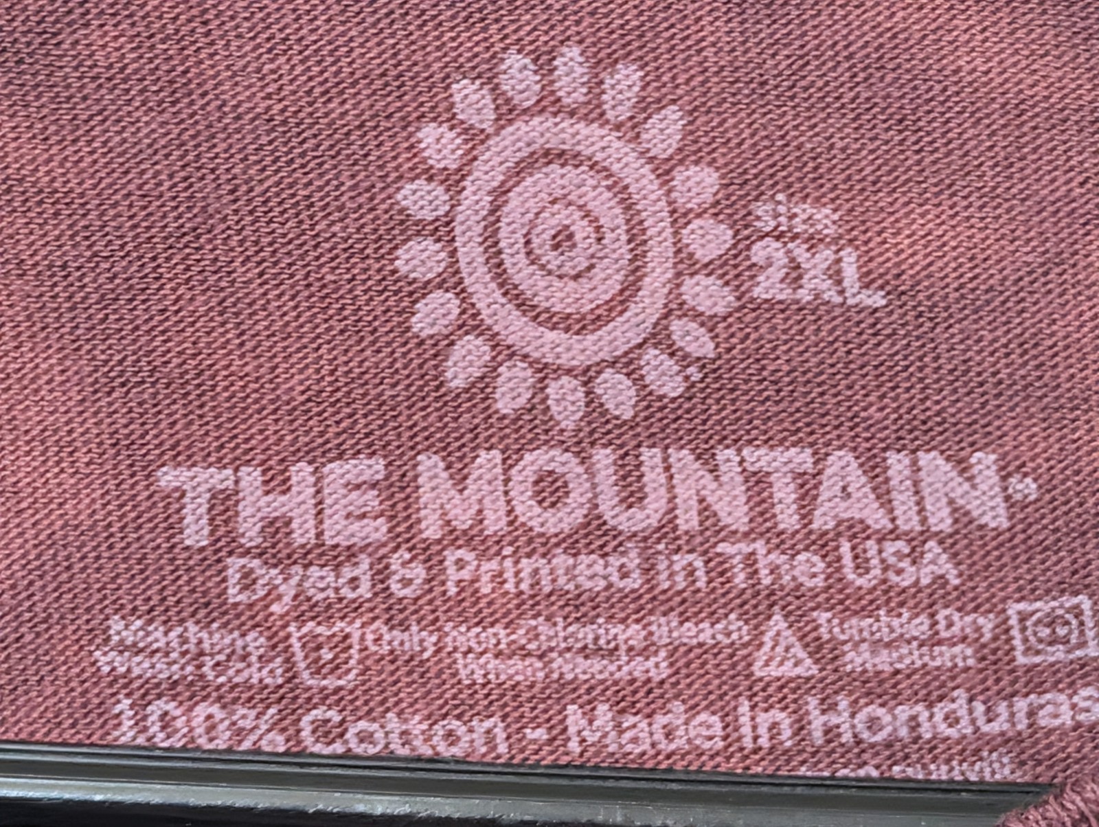 The Mountain Mens T-shirt Burgundy "Patriotic Wild Horses" New Logo 2XL #6359 gallery
