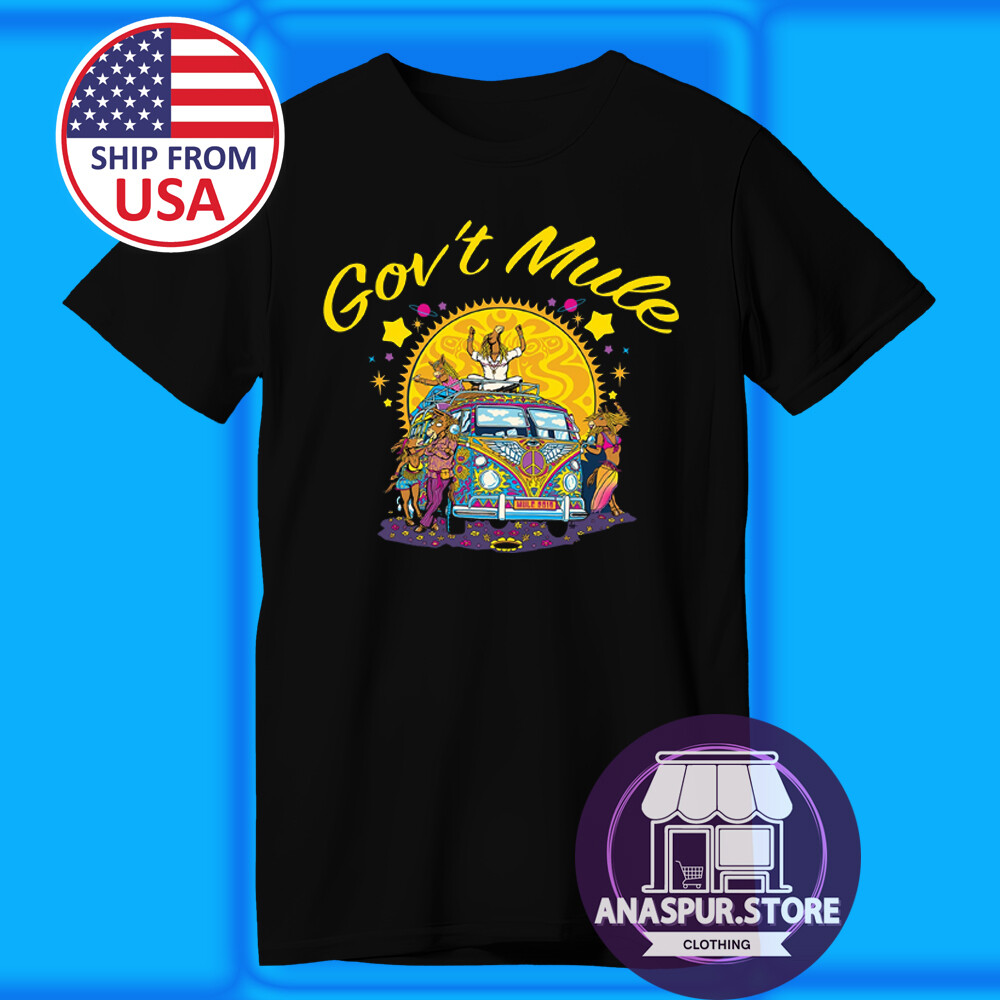 Gov't Mule Men's Black T-shirt Size S-5XL gallery