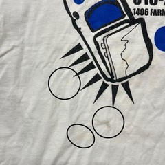 Vtg Cell Phone Shirt Alltalk Wireless Adult L White Alltel Y2K Crewneck