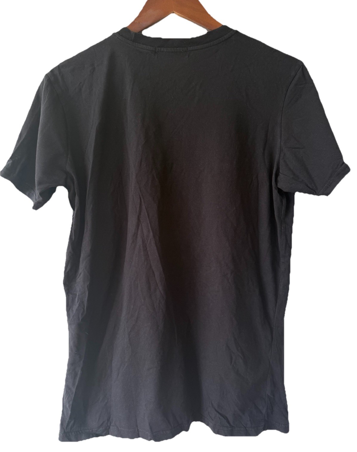 VINTAGE 90s Giorgio Armani Homme Play With Style Parfums Black Cotton T-Shirt gallery