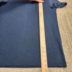 Travis Mathew Shirt Men Small Cloud Collection Blue Golf Tee