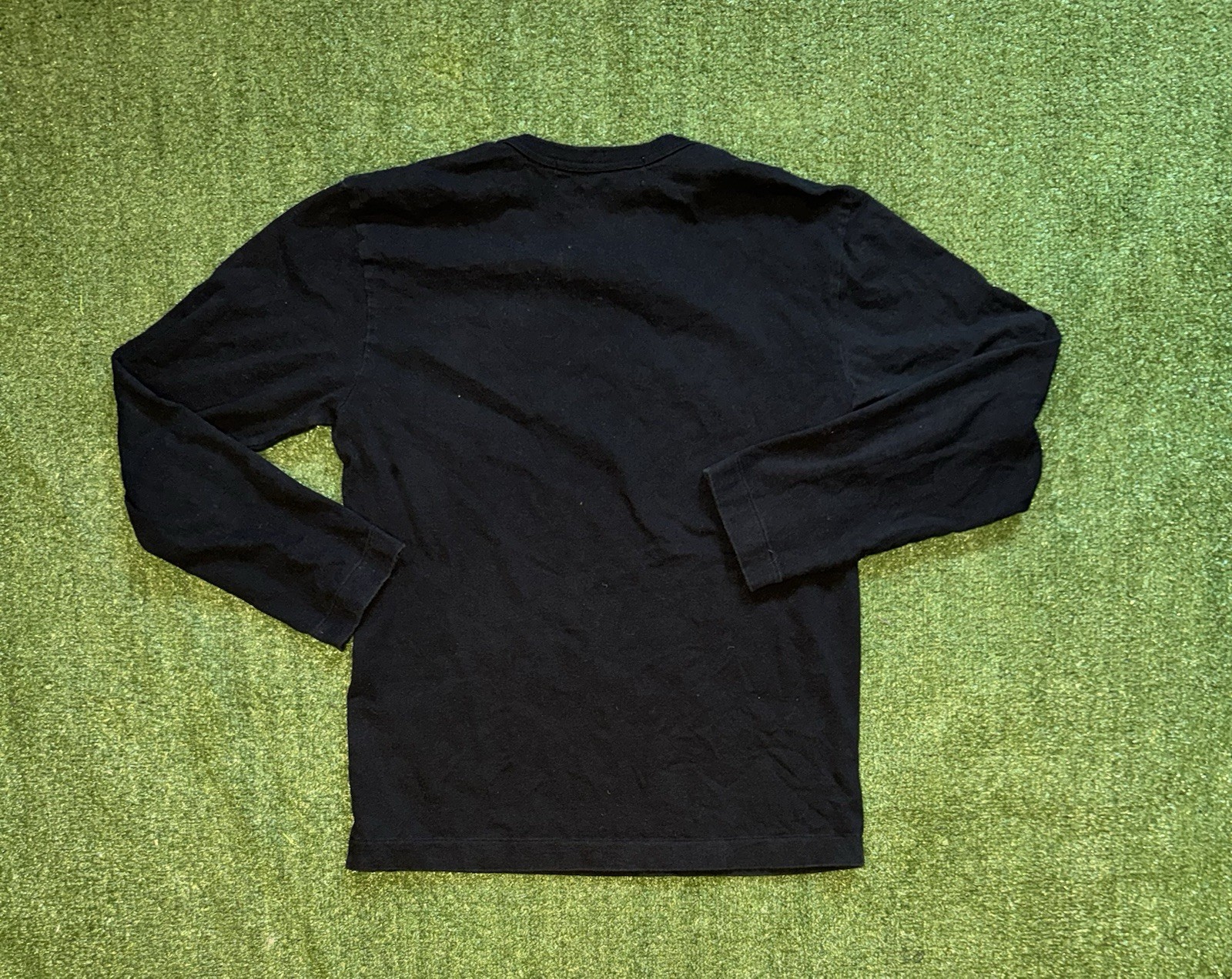 Play Comme Des Garcons Black Long Sleeve Tee Shirt Black Heart Size Medium M gallery