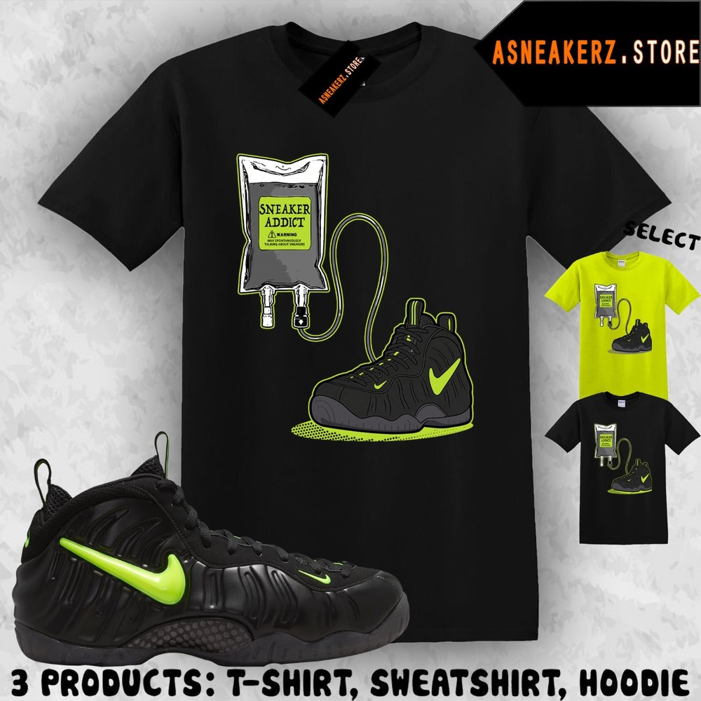 Tee Shirt Matching Foamposite Pro Voltage 2026 To Match Sneaker Therapy T-Shirt