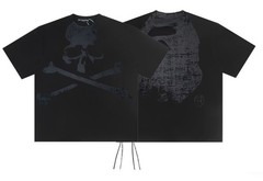 High Street Mastermind Skeleton Bones Printed Loose Short Sleeves T-shirts