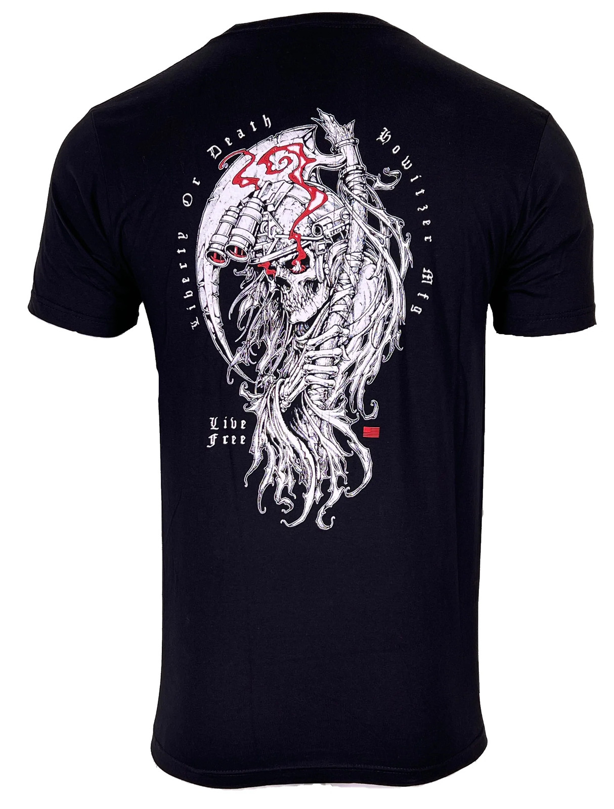 Howitzer Style Men's T-Shirt LIBERTY REAPER Military Grunt MFG gallery
