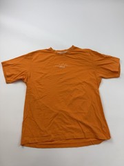 Head Shirt Mens Medium Orange Skyline Graphic Tee Scraper City Urban Tennis