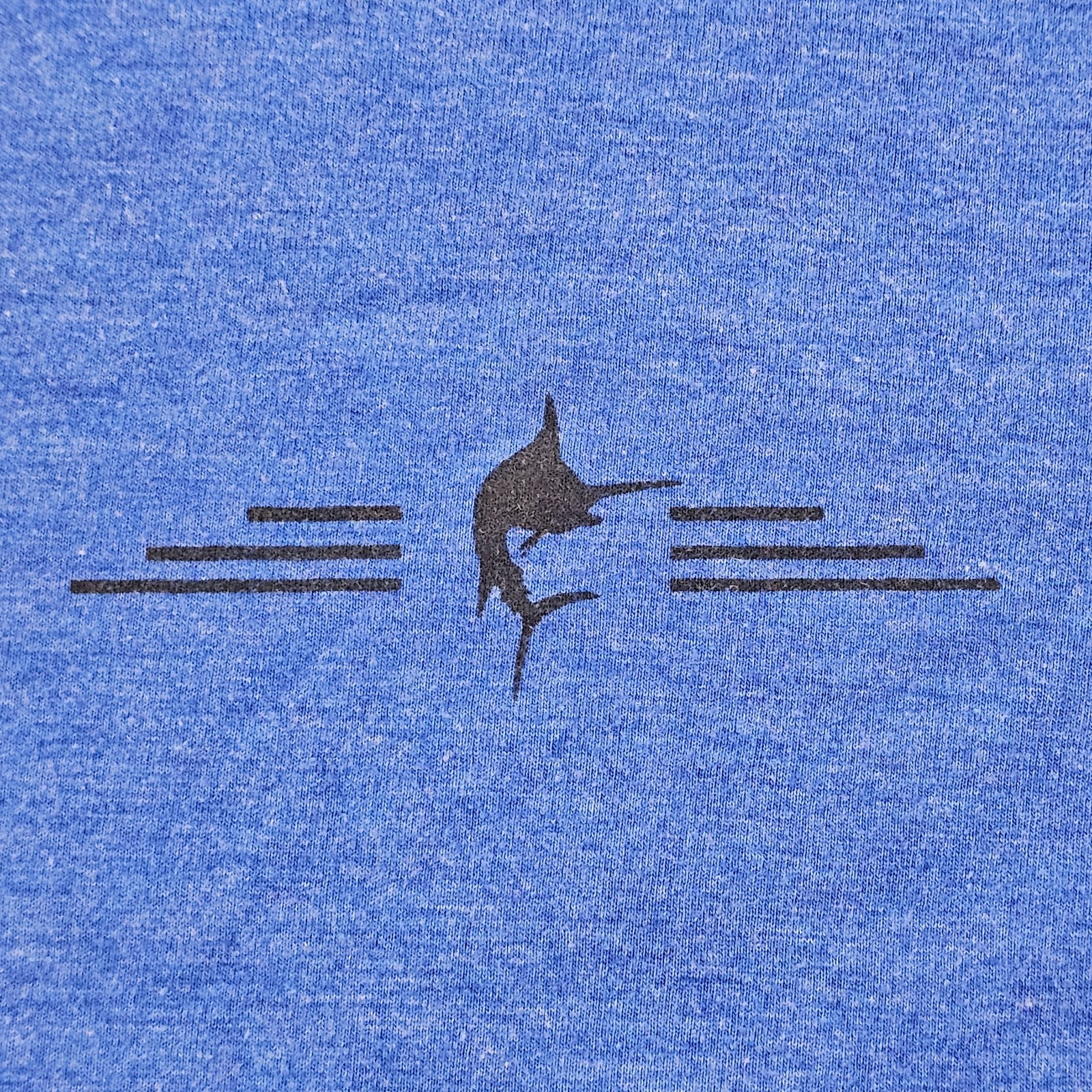 Take it Easy Woody Surf Board Blue Long Sleeve Tri-Blend T-Shirt Men's 2XL gallery