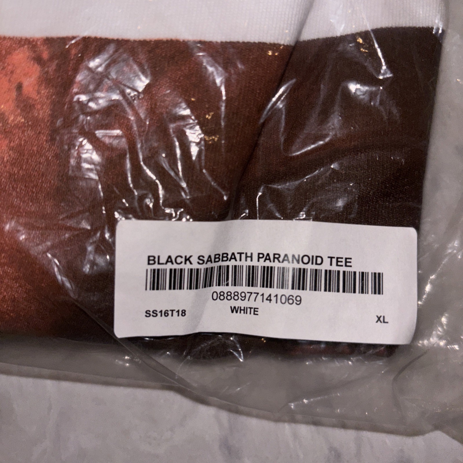 Supreme Black Sabbath Ozzy Osbourne SS16 XL gallery