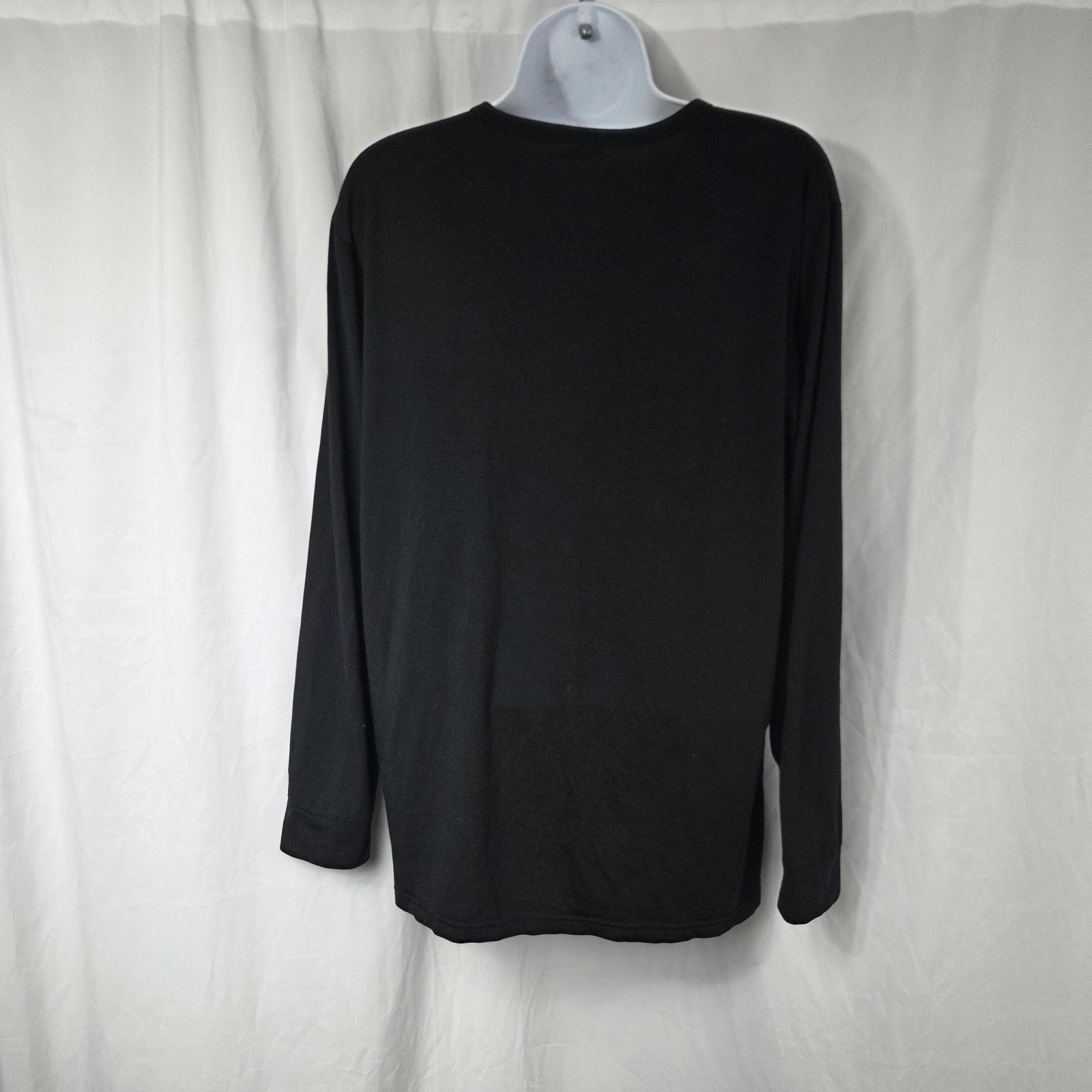 32 Degrees Heat Shirt Mens Large Black Thermal Long Sleeve Base Layer Tee Top gallery