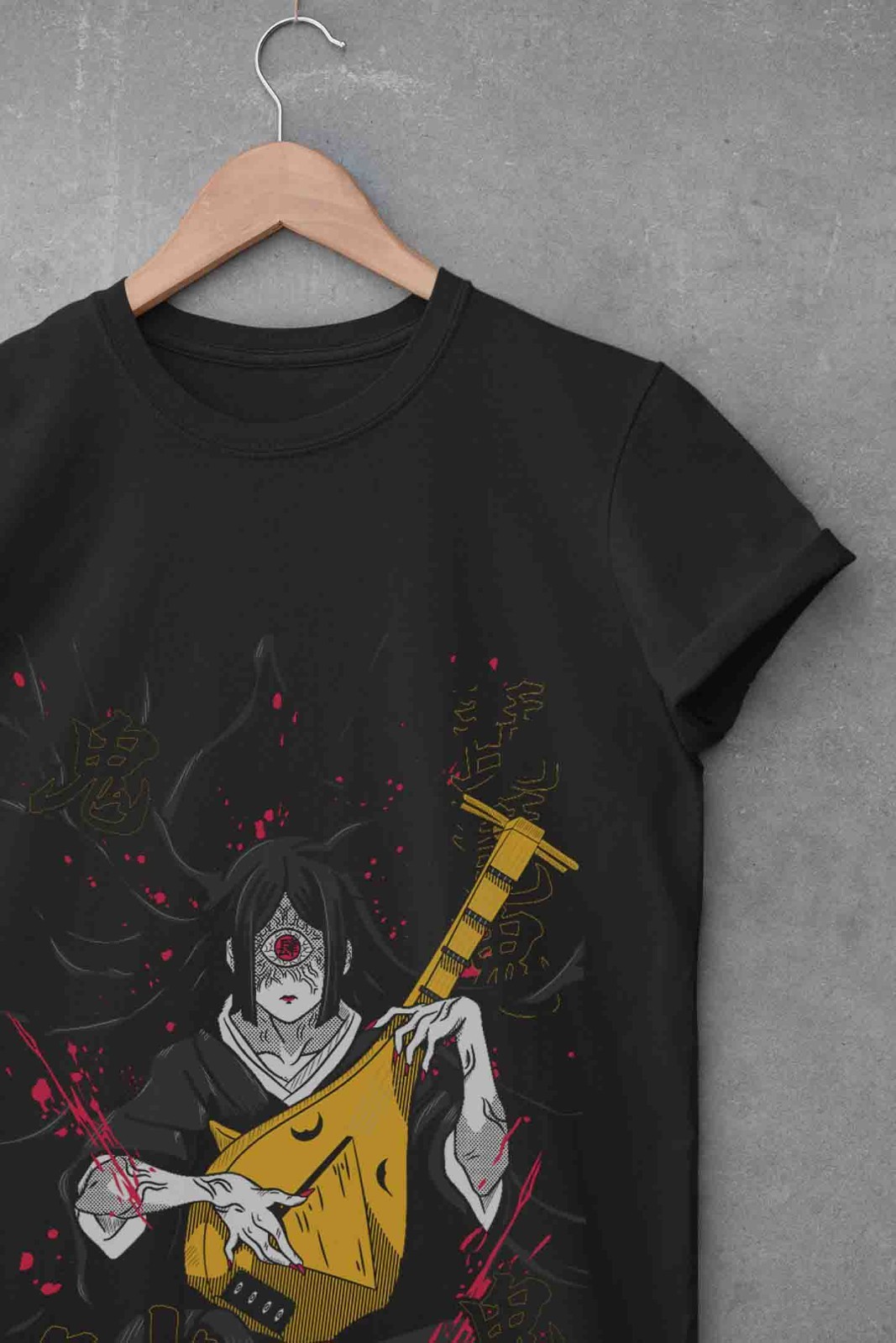 Demon Slayer Shirt Nakime Upper Moon 4 T-Shirt Tanjiro Kimetsu No Yaiba Tee gallery