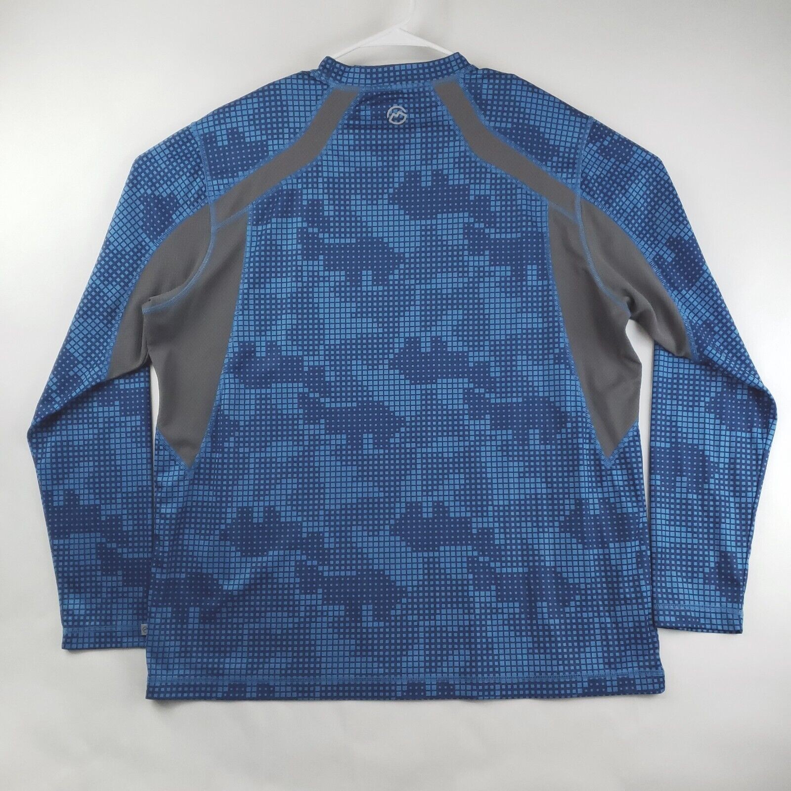 Magellan Shirt Mens XL Blue Fish Gear MangaChill Semi-Fitted Camouflage gallery