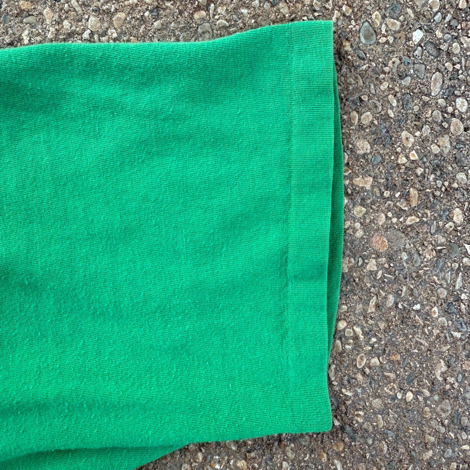 Vtg 80s Michigan State Spartans MSU T Shirt Green Artex Tag Size L USA Green gallery
