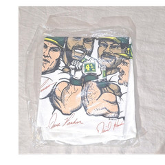 New sealed in Plastic Mark McGwire, Jose Canseco…MLB T-Shirt White L Vintage