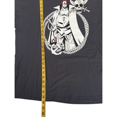 One Piece Red Haired Shanks Graphic T-Shirt Mens XXL Black Toei Animation Anime