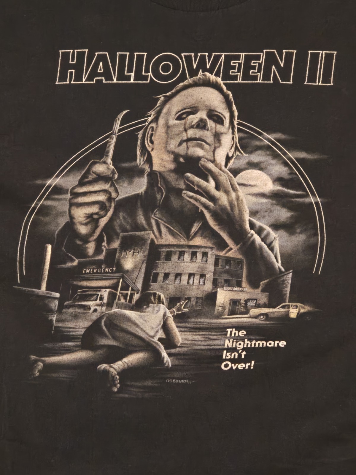 Fright Rags Halloween II T-Shirt Size XL Pet And Smoke Free Home gallery