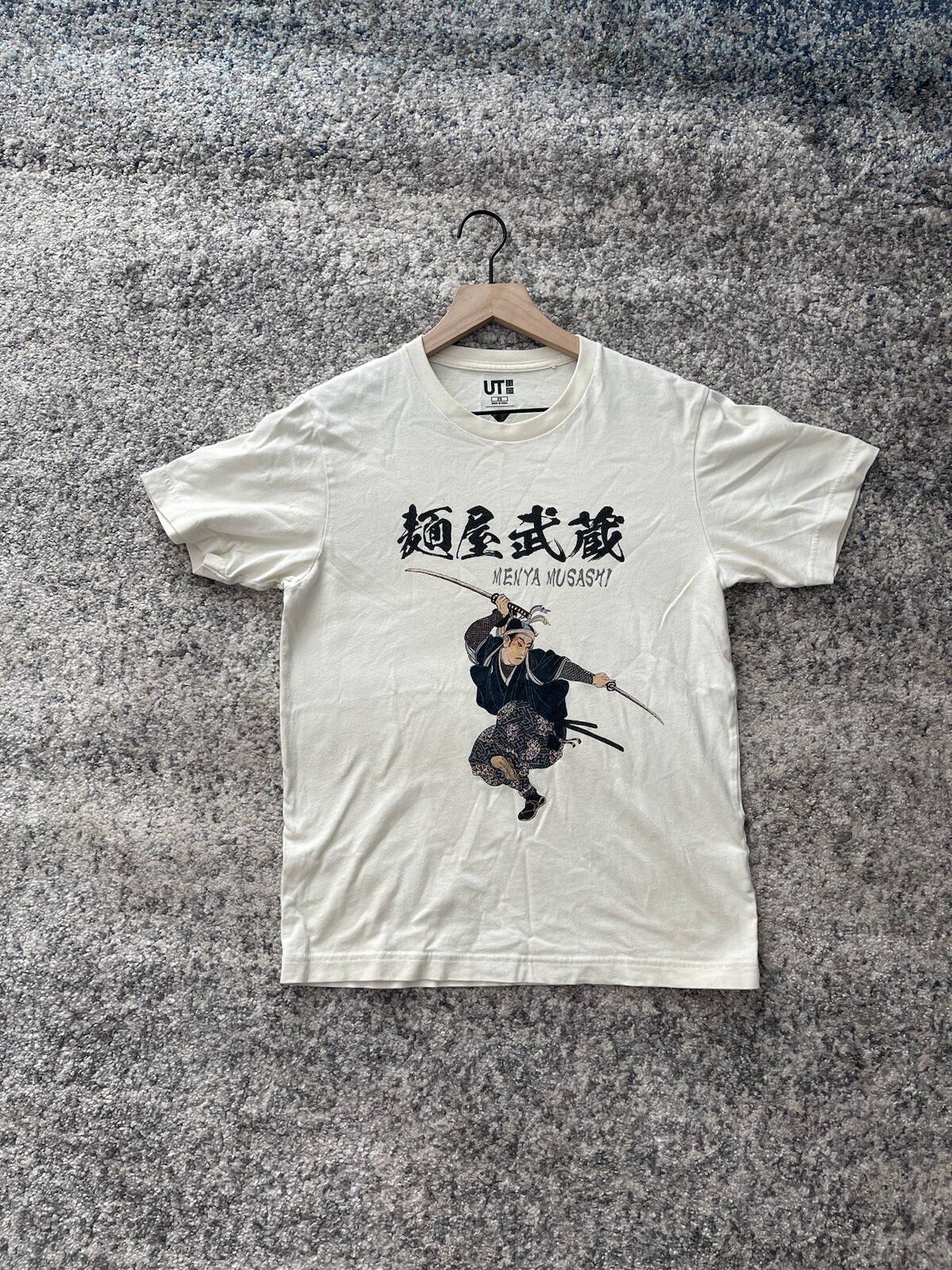 UT Uniqlo Menya Musashi Tsukemen Ramen T-Shirt Size XS Tokyo Japan gallery