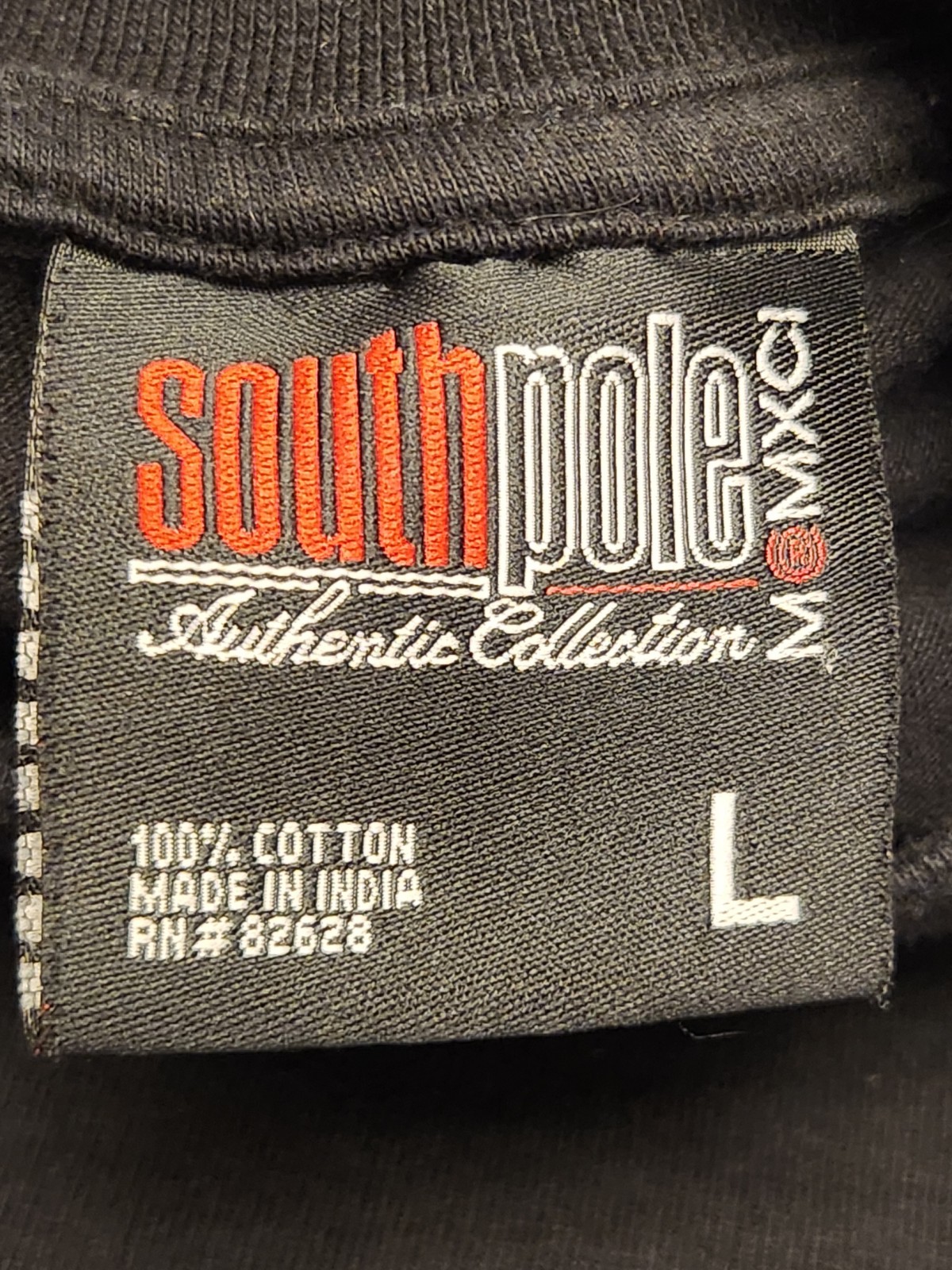 Vintage Y2K Southpole Double-Side Raised graphic logo 2 Tone Seam T-shirt Mens L gallery