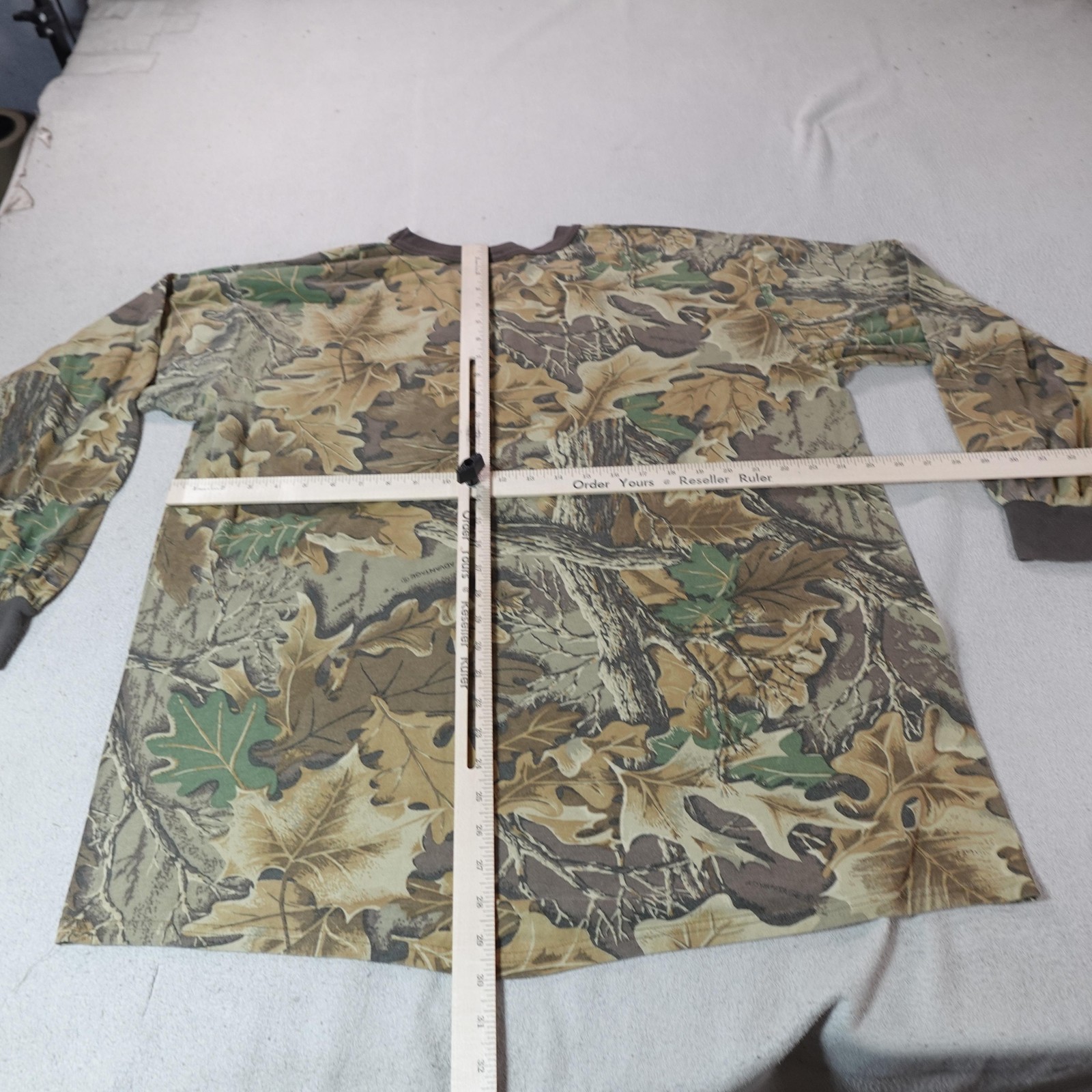 RedHead Camo Shirt Mens 2XL Brown Long Sleeve Hunting Outdoor Crewneck Tee Top gallery