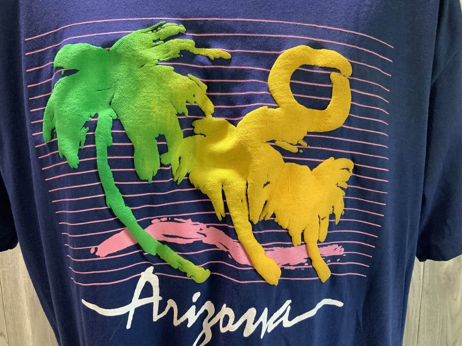 Arizona Single Stitch Shirt Blue XL Vtg gallery