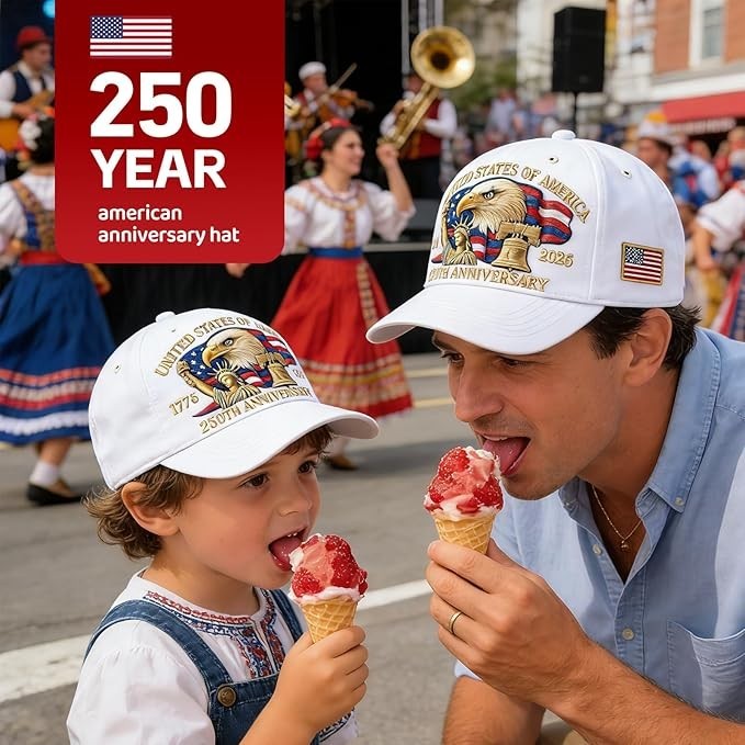 250th Anniversary USA Hat Adjustable United States 250th Anniversary Hat Ret... gallery