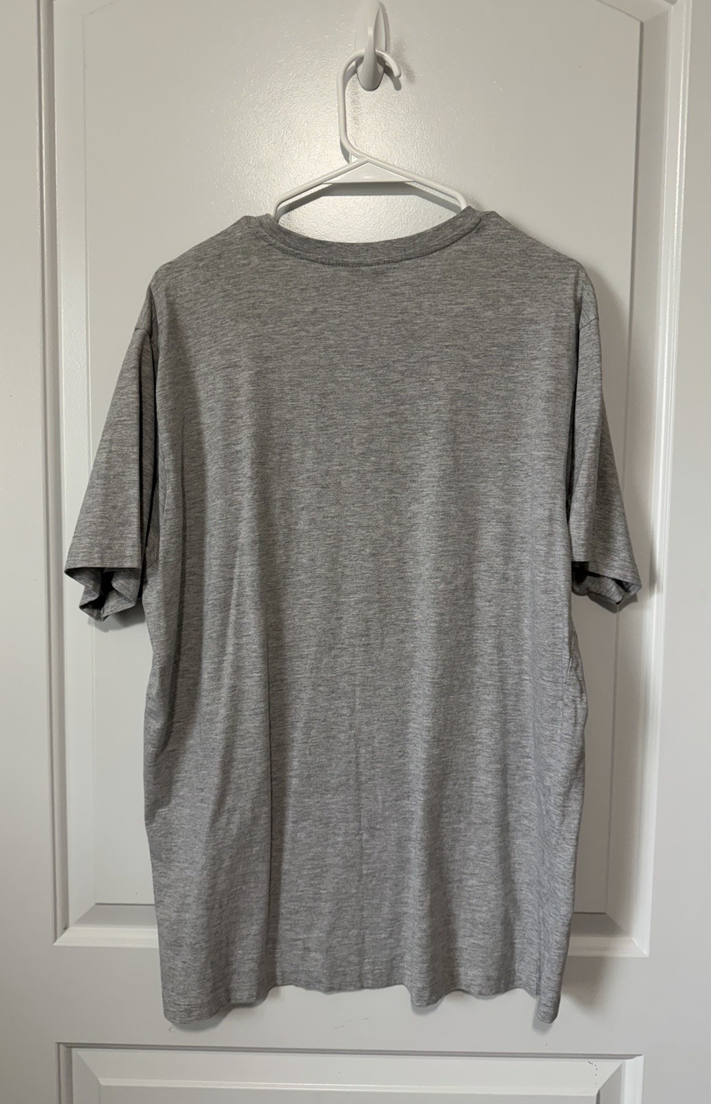 U.S. Polo Assn. Men's Gray V-Neck Short Sleeve Cotton Blend Logo Tee L gallery
