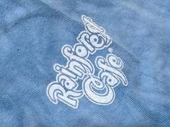 Rainforest Cafe By The Mountain Men’s T-shirt Blue “Colorful Elephant” 2XL #5615