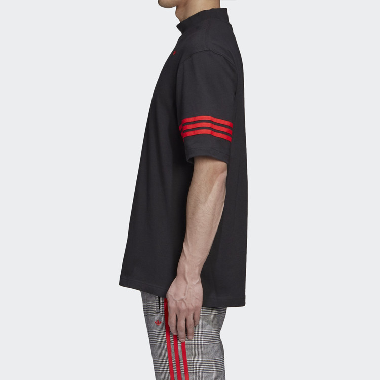 adidas Originals Trefoil x 424 R.Y.V. Ribbed Collar Loose Short Sleeve Tee gallery